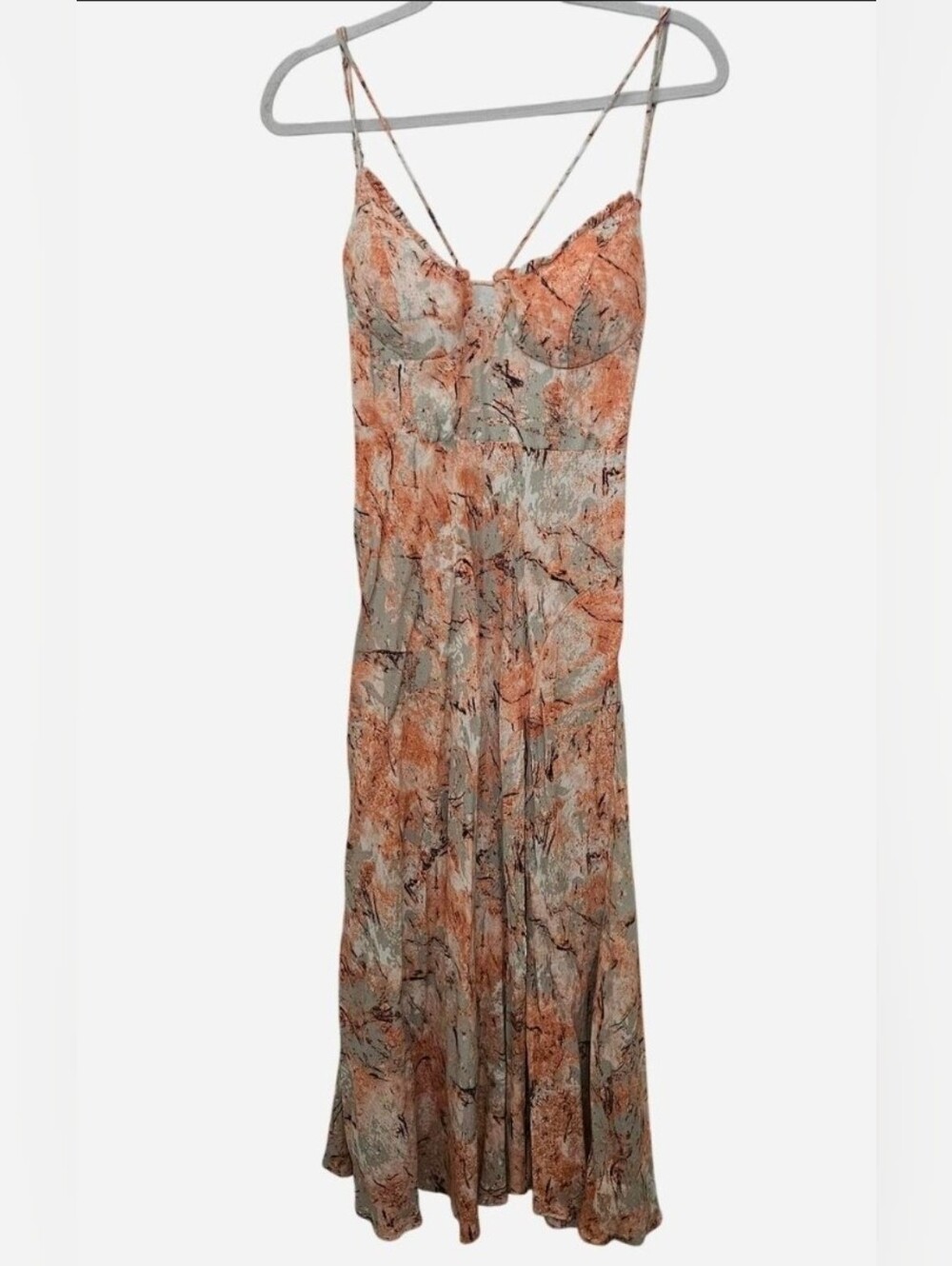 Sage & Paige Whimsigoth Earth Tone Cami Maxi Dress Size M / AU 10